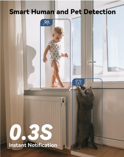 3MP Baby Camera for Home, Indoor Camera with Call Button - Image 4